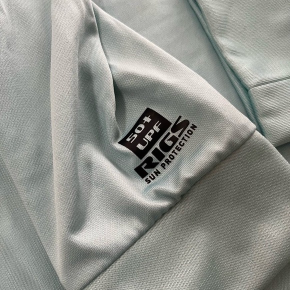 *Sold* Rigs Men’s Performance Fishing Lightweight Hooded SPF 50 Shirt - Picture 4 of 6